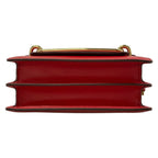 Hermes Shoulder Bag Sac Roulis Mini Rouge Coupe Gold — view 5