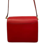 Hermes Shoulder Bag Sac Roulis Mini Rouge Coupe Gold — view 3