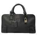 Loewe Handbag Amazona 28 Black Leather