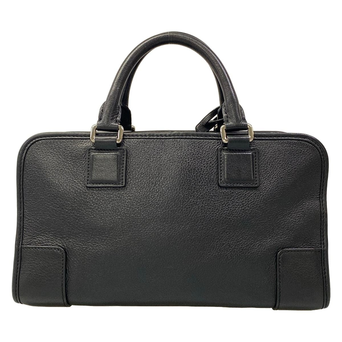 Loewe Handbag Amazona 28 Black Leather — view 3