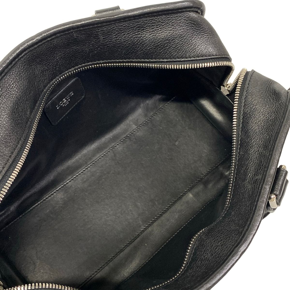 Loewe Handbag Amazona 28 Black Leather — view 7