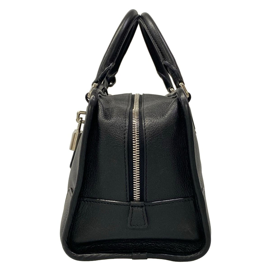 Loewe Handbag Amazona 28 Black Leather — view 4