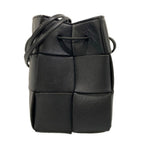 Bottega Veneta Shoulder Bag Maxi Intrachart Cassette Mini Crossbody Black Phone