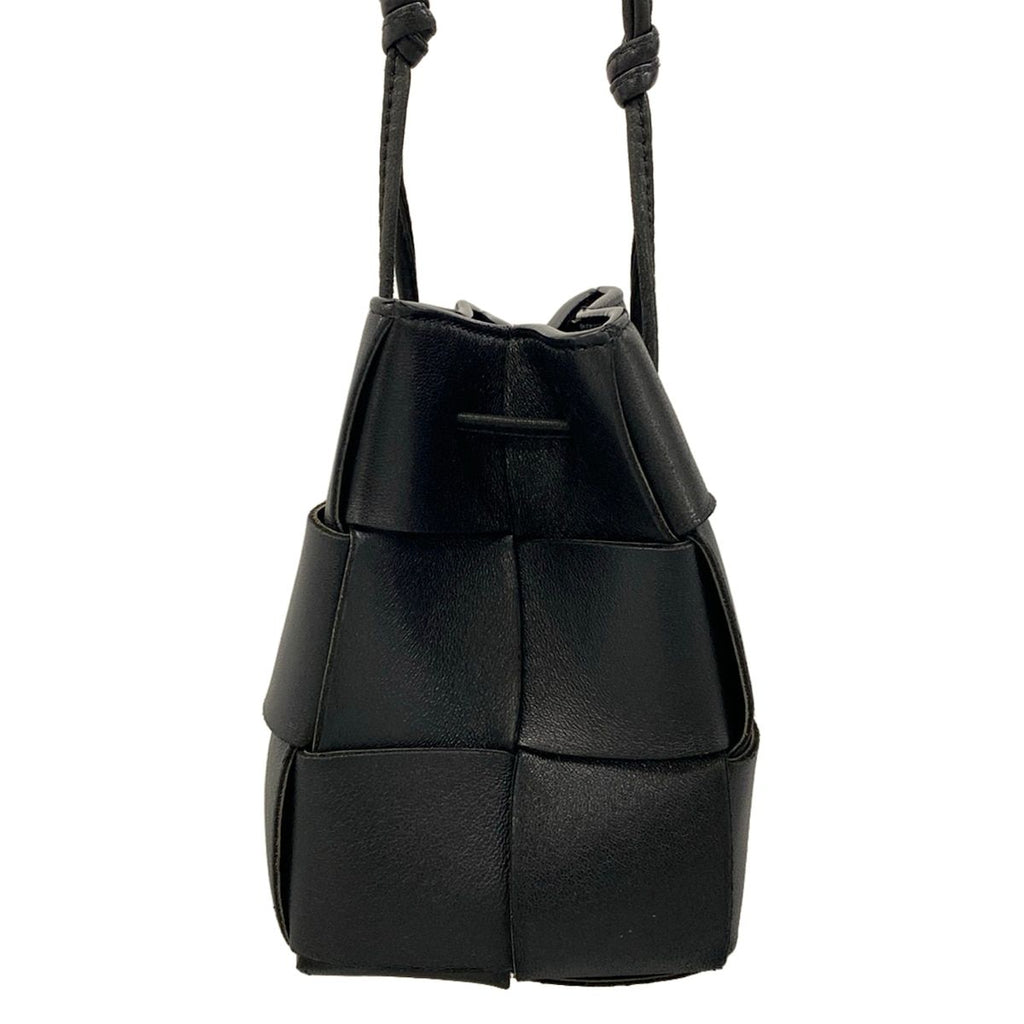 Bottega Veneta Shoulder Bag Maxi Intrachart Cassette Mini Crossbody Black Phone — view 3