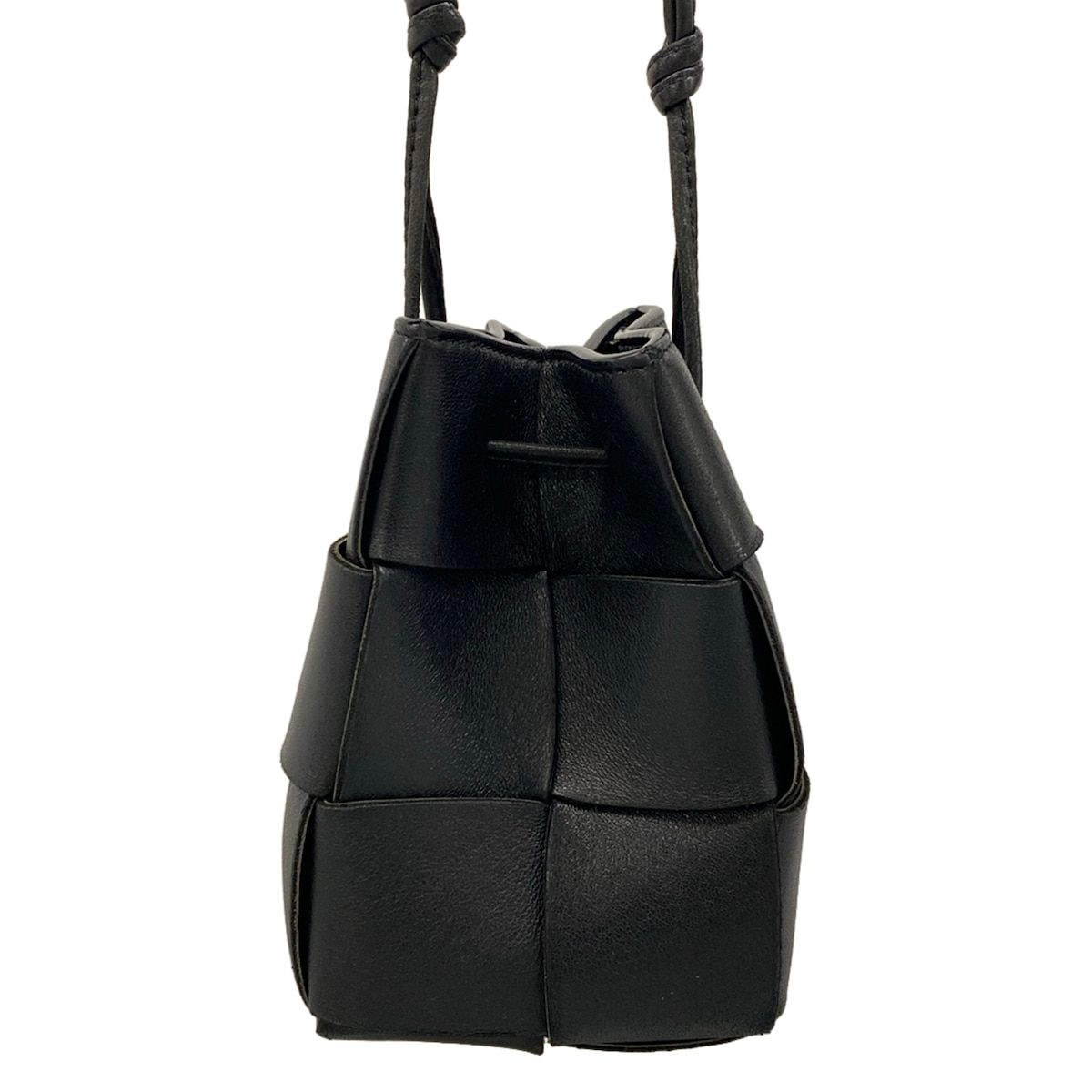 Bottega Veneta Shoulder Bag Maxi Intrachart Cassette Mini Crossbody Black Phone — view 3