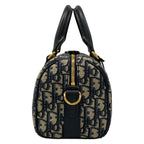 Dior Handbag Groove 20 Bag Small Ivory Dark Navy Leather — view 2
