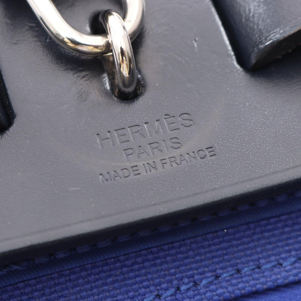 Hermes Herbag Zip PM Blue Electric Indigo 2-Way Inde Zip Handbag — view 4