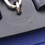 Hermes Herbag Zip PM Blue Electric Indigo 2-Way Inde Zip Handbag — view 4