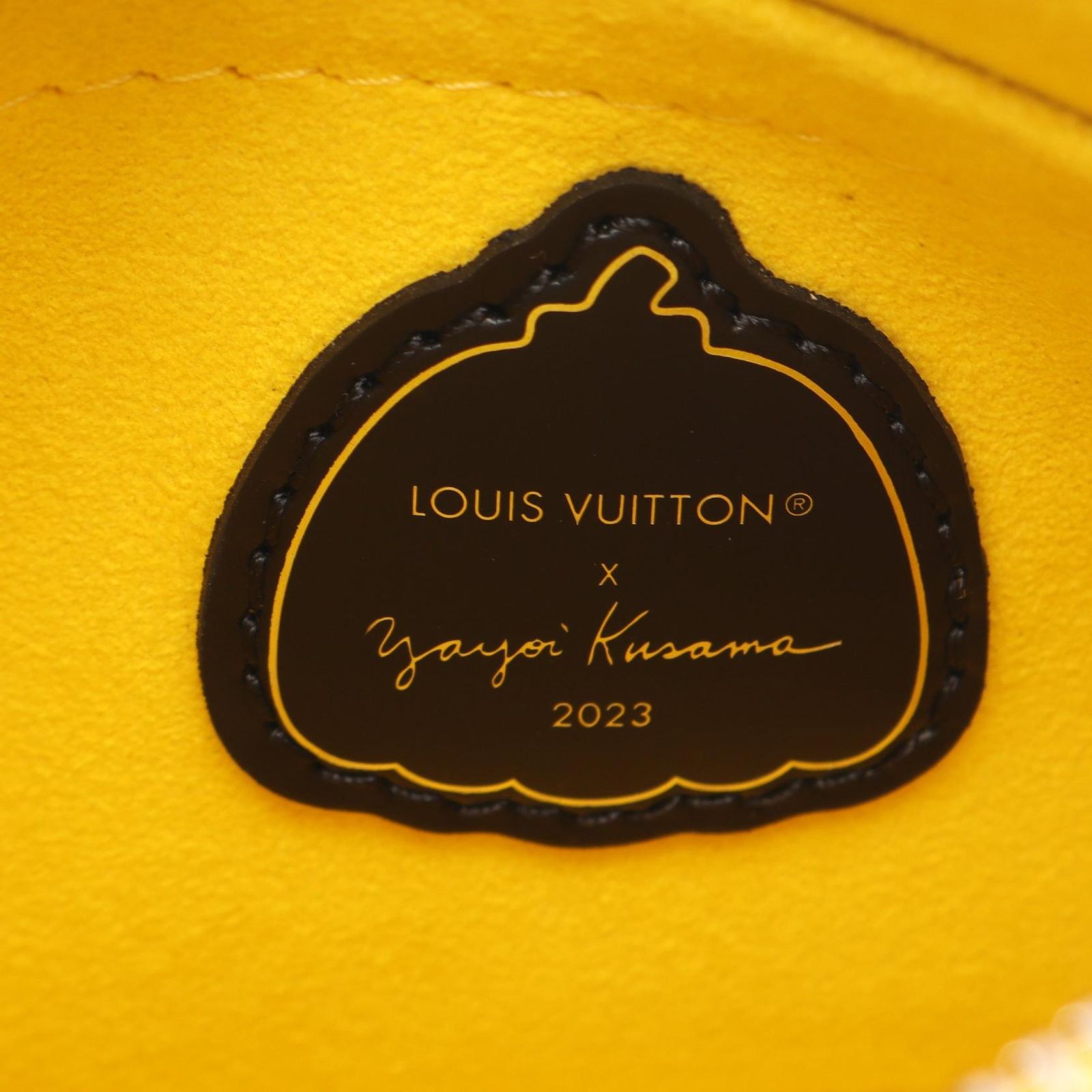 Louis Vuitton Handbag Yayoi Kusama Marais Rini Epi Jaune 2-Way Leather LV — view 4