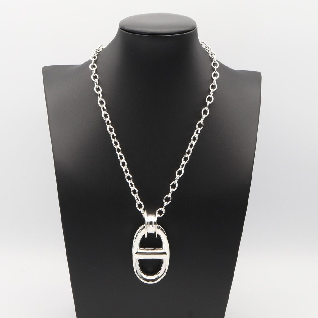 Hermes Necklace Repons Very Large 43.5 925 Sterling Silver — view 4