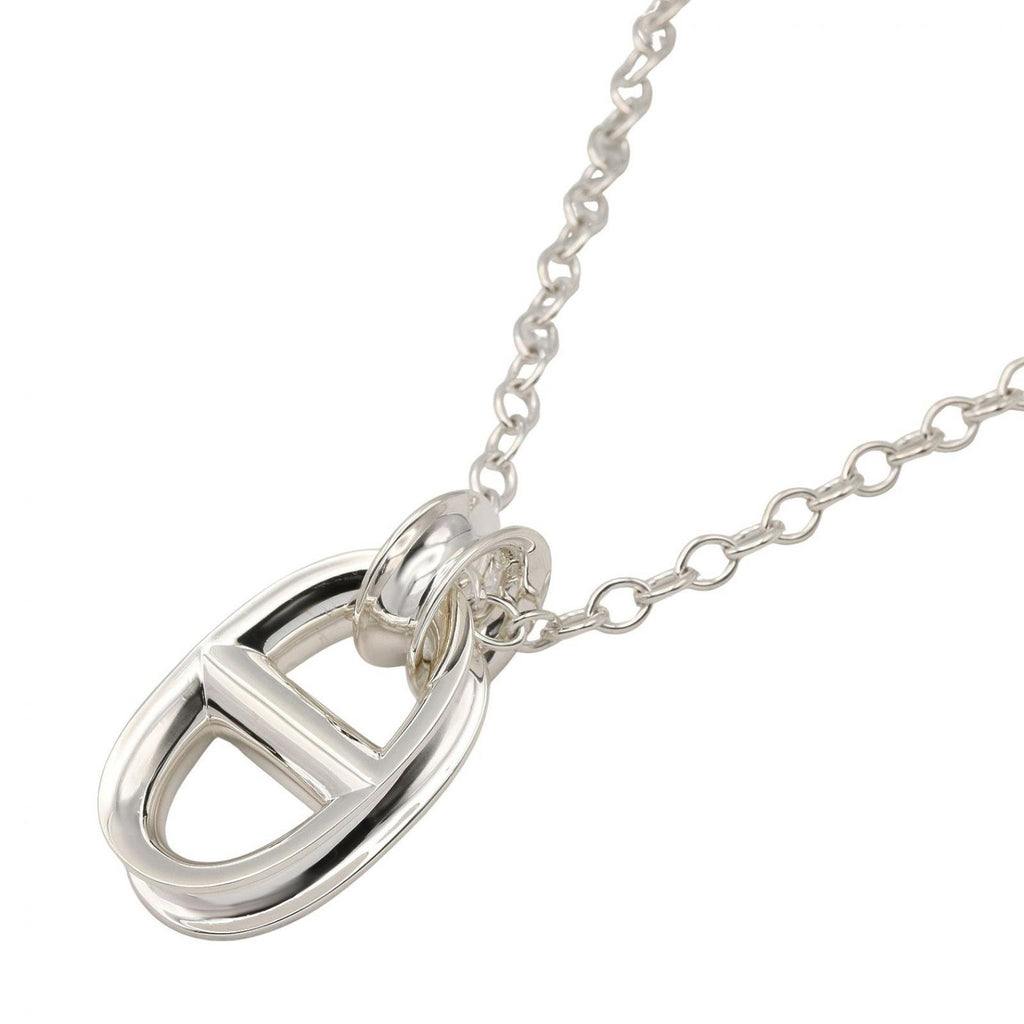 Hermes Necklace Repons Very Large 43.5 925 Sterling Silver