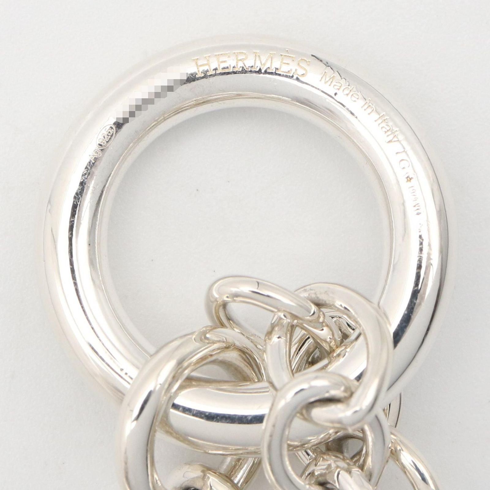 Hermes Necklace Repons Very Large 43.5 925 Sterling Silver — view 3