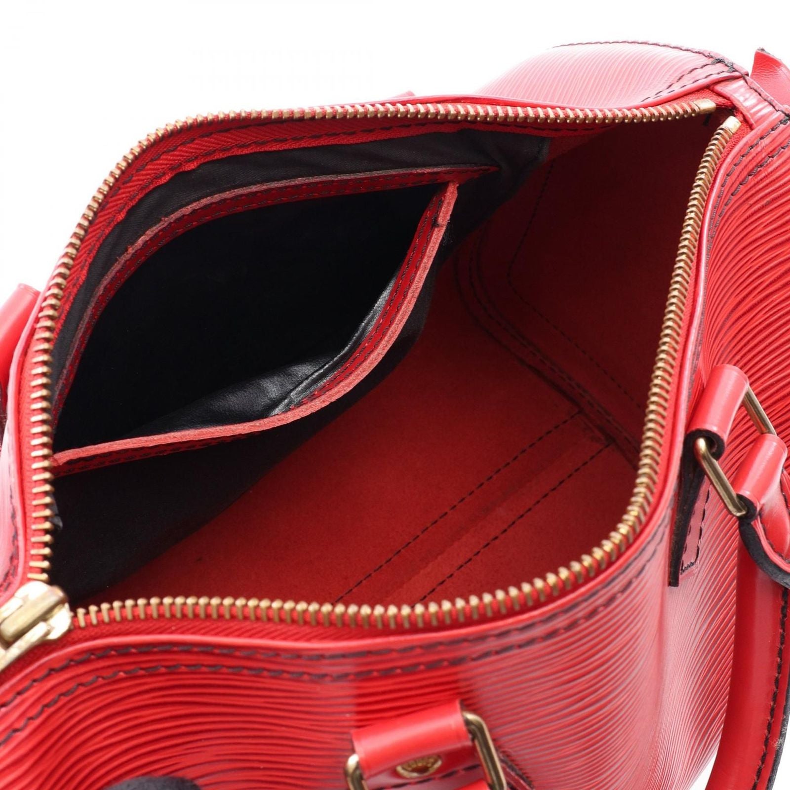 Louis Vuitton Speedy 25 Epi Castilian Red Leather Handbag — view 3