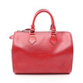 Louis Vuitton Speedy 25 Epi Castilian Red Leather Handbag