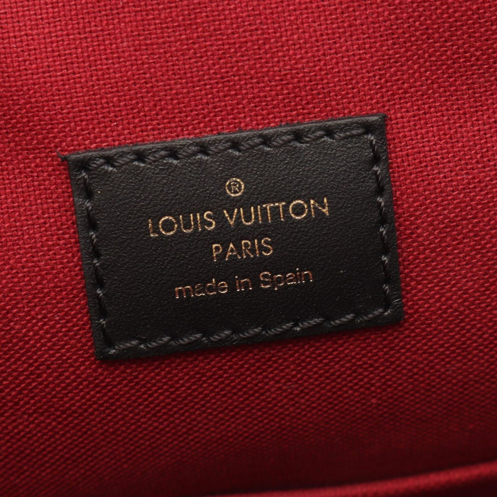 Louis Vuitton Backpack Montsouris NM PM Monogram Noir Canvas Leather — view 4