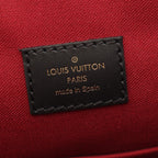 Louis Vuitton Backpack Montsouris NM PM Monogram Noir Canvas Leather — view 4