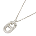 Hermes Necklace Chaine D'ancre Alea II Twist GM 69 925 Sterling Silver