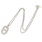 Hermes Necklace Chaine D'ancre Alea II Twist GM 69 925 Sterling Silver — view 2