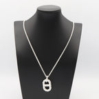 Hermes Necklace Chaine D'ancre Alea II Twist GM 69 925 Sterling Silver — view 4