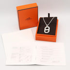 Hermes Necklace Chaine D'ancre Alea II Twist GM 69 925 Sterling Silver — view 5
