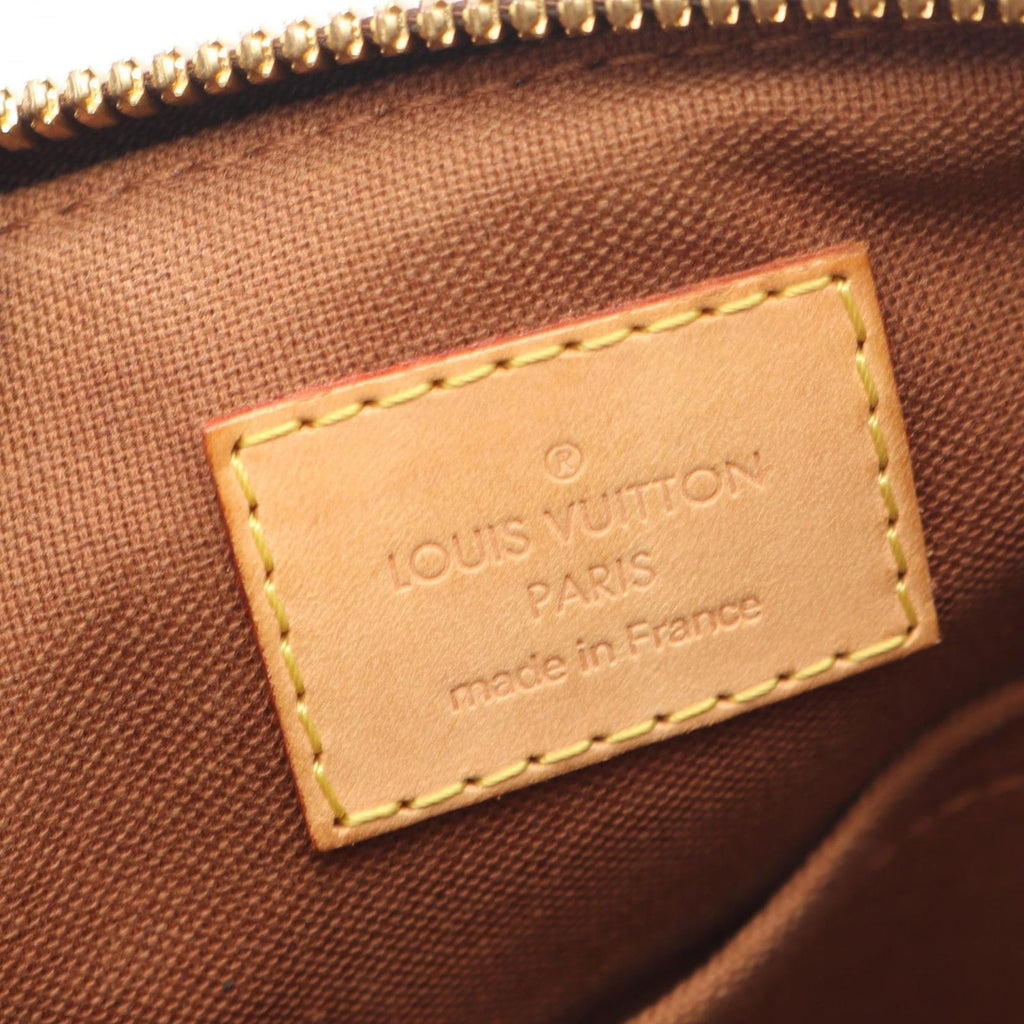 Louis Vuitton Palermo PM Monogram 2-Way Canvas Leather Tote Bag — view 4