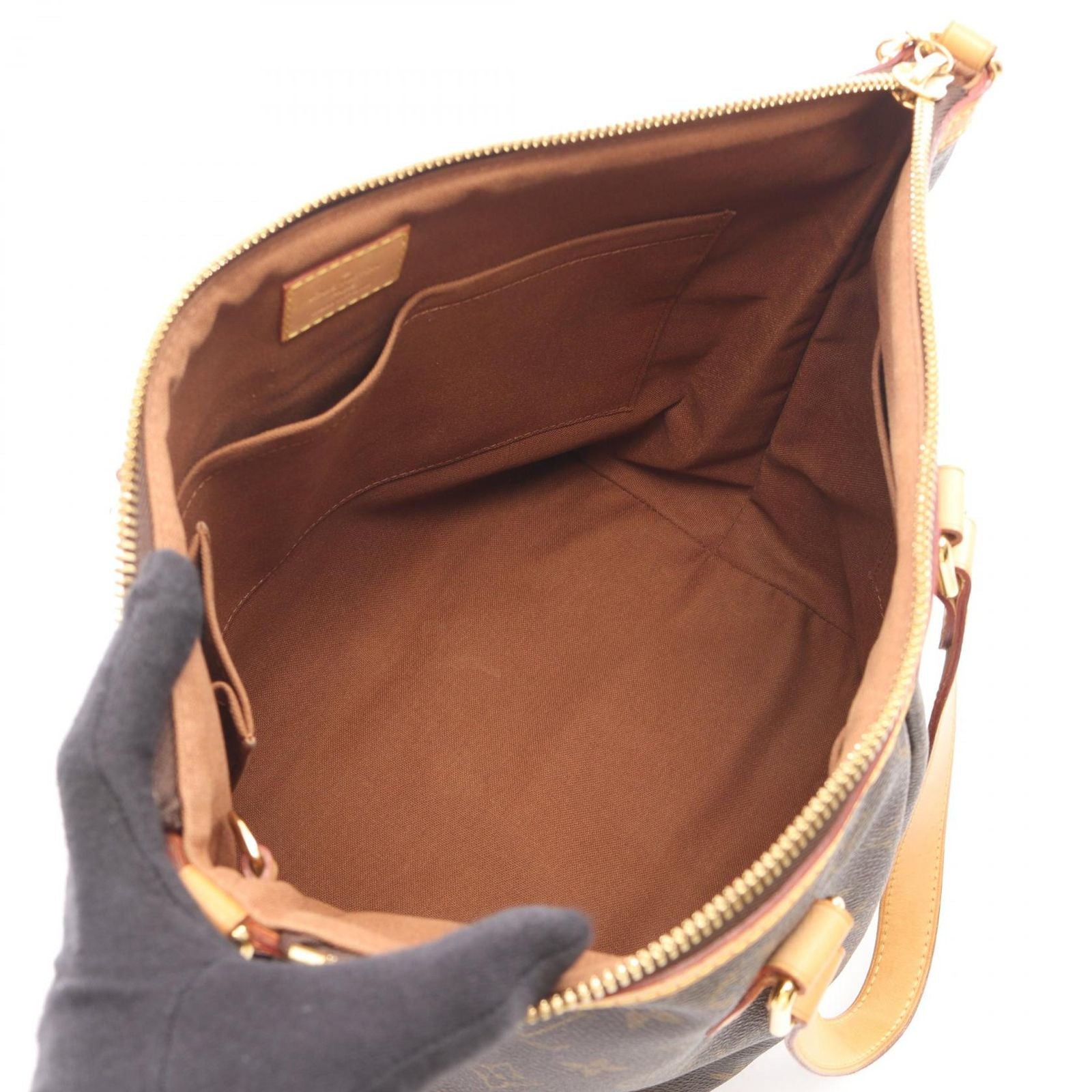 Louis Vuitton Palermo PM Monogram 2-Way Canvas Leather Tote Bag — view 3