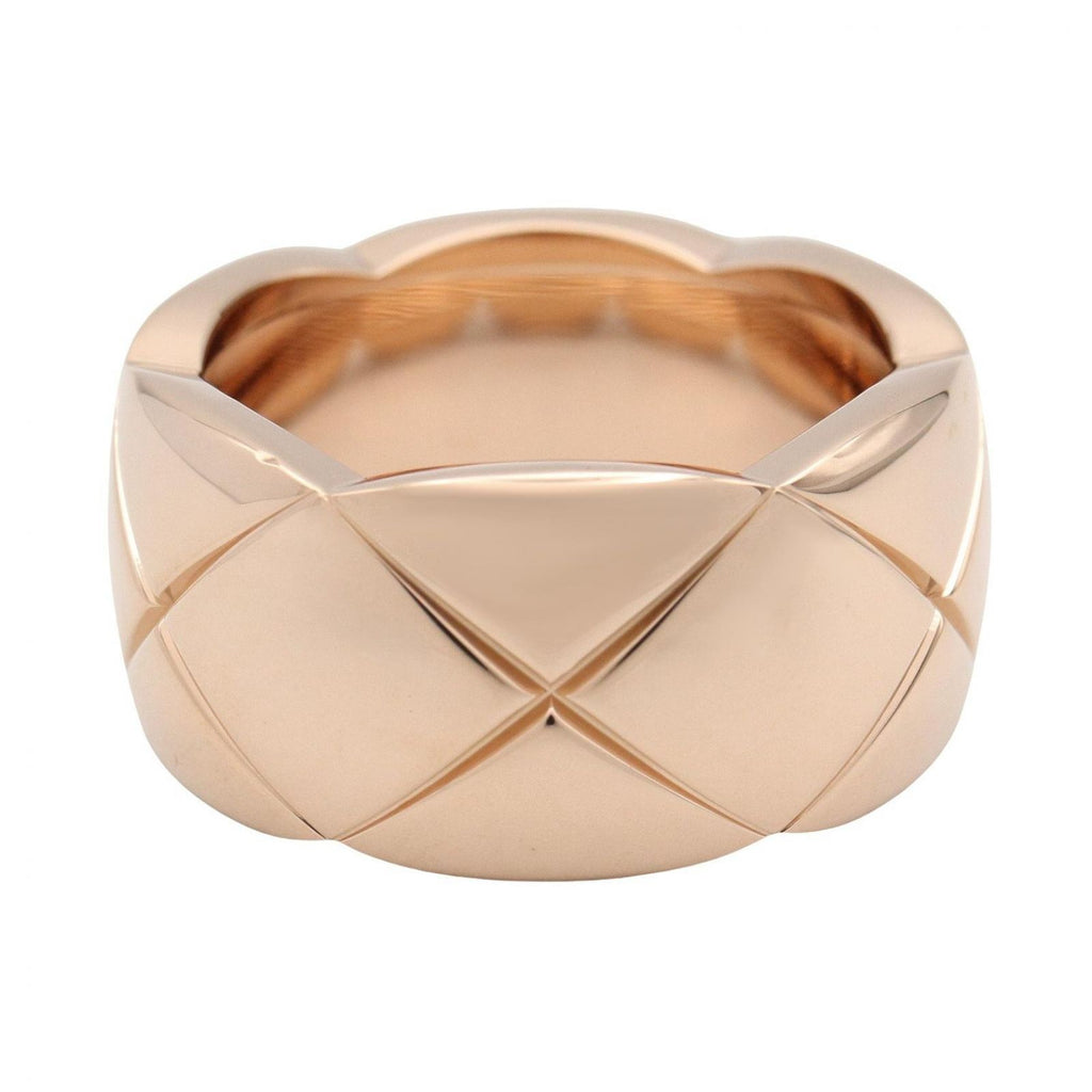 Chanel Ring Coco Crush Large 18k Pink Gold — view 3