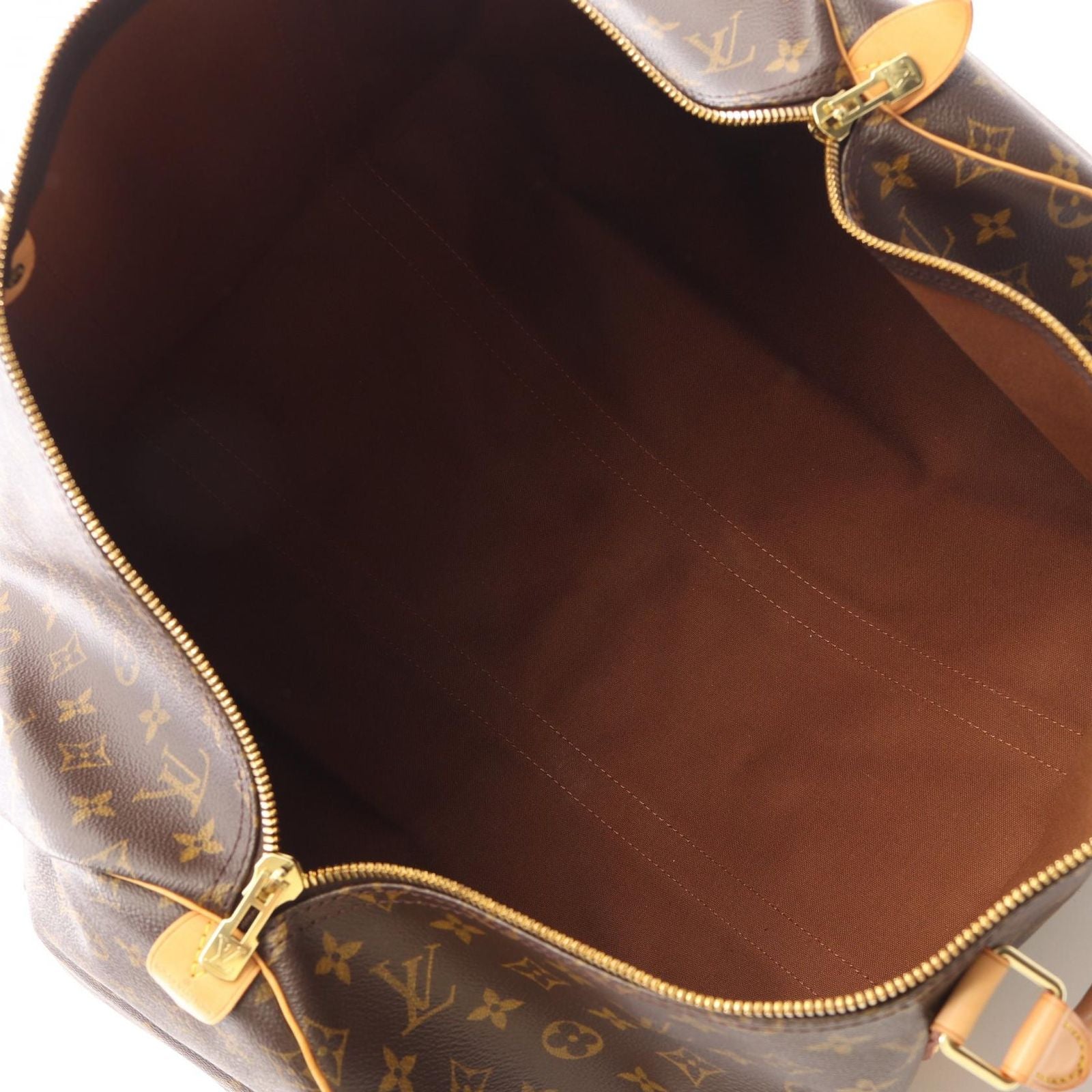 Louis Vuitton Boston Bag Keepall 55 Monogram Canvas Leather — view 3