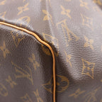 Louis Vuitton Boston Bag Keepall 55 Monogram Canvas Leather — view 7