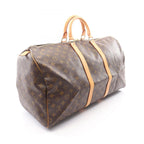 Louis Vuitton Boston Bag Keepall 55 Monogram Canvas Leather — view 2