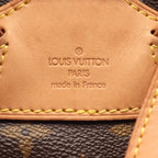 Louis Vuitton Backpack Montsouris MM Monogram Canvas Leather — view 4