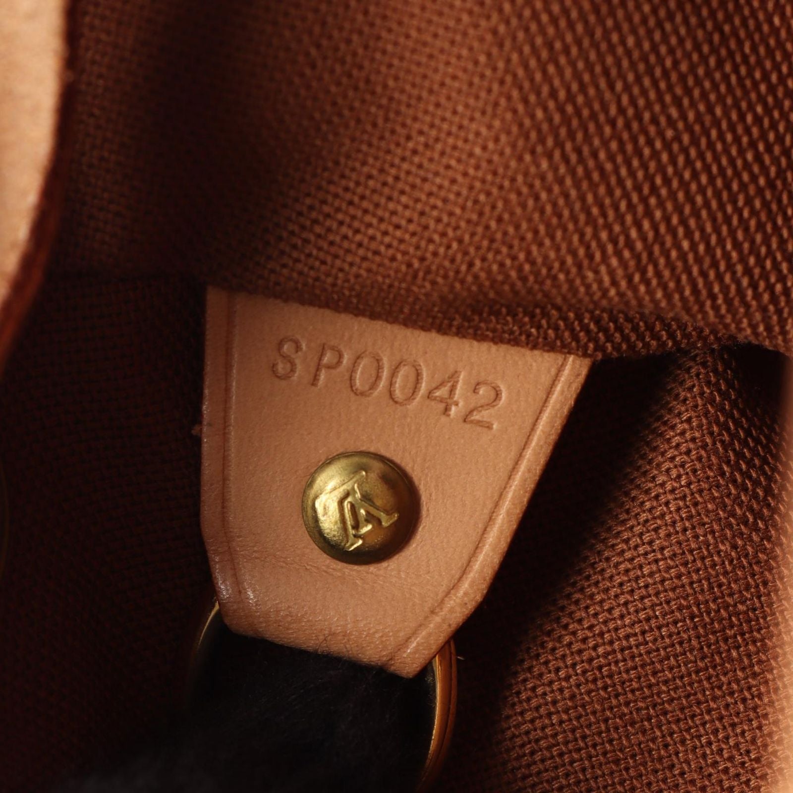 Louis Vuitton Backpack Montsouris MM Monogram Canvas Leather — view 5