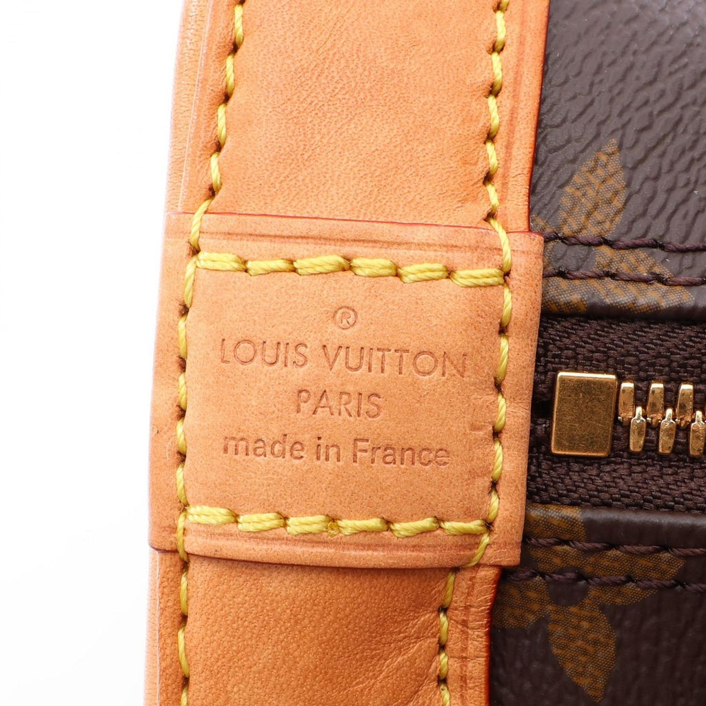 Louis Vuitton Alma BB Monogram 2-Way Canvas Leather Handbag — view 4