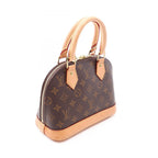 Louis Vuitton Alma BB Monogram 2-Way Canvas Leather Handbag — view 2