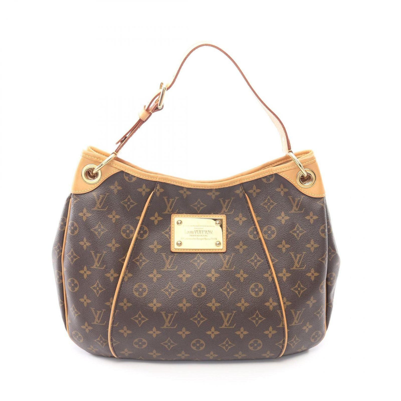 Louis Vuitton Shoulder Bag Galleria PM Monogram Canvas Leather