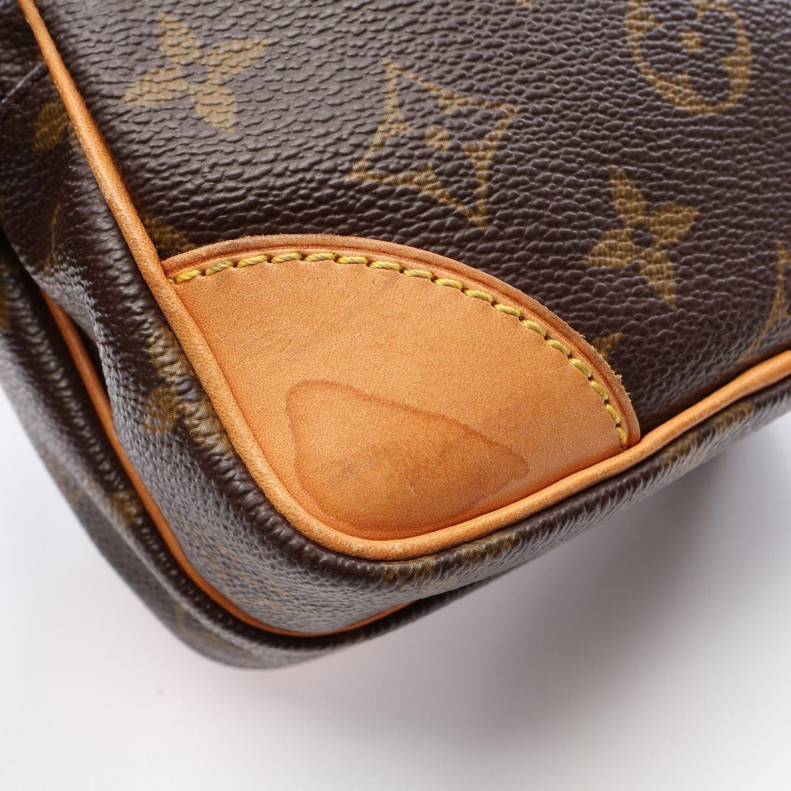 Louis Vuitton Shoulder Bag Amazon Canvas Leather — view 8