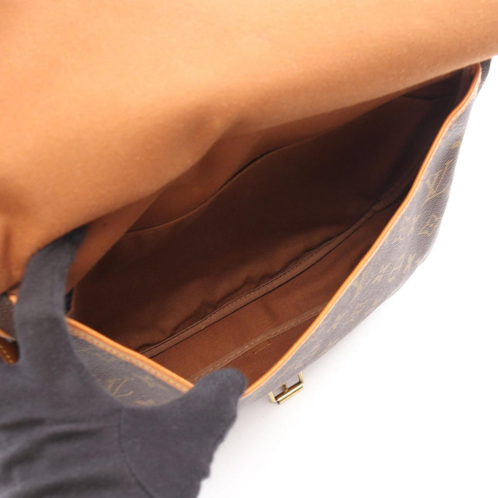 Louis Vuitton Shoulder Bag Saumur 30 Canvas Leather — view 4