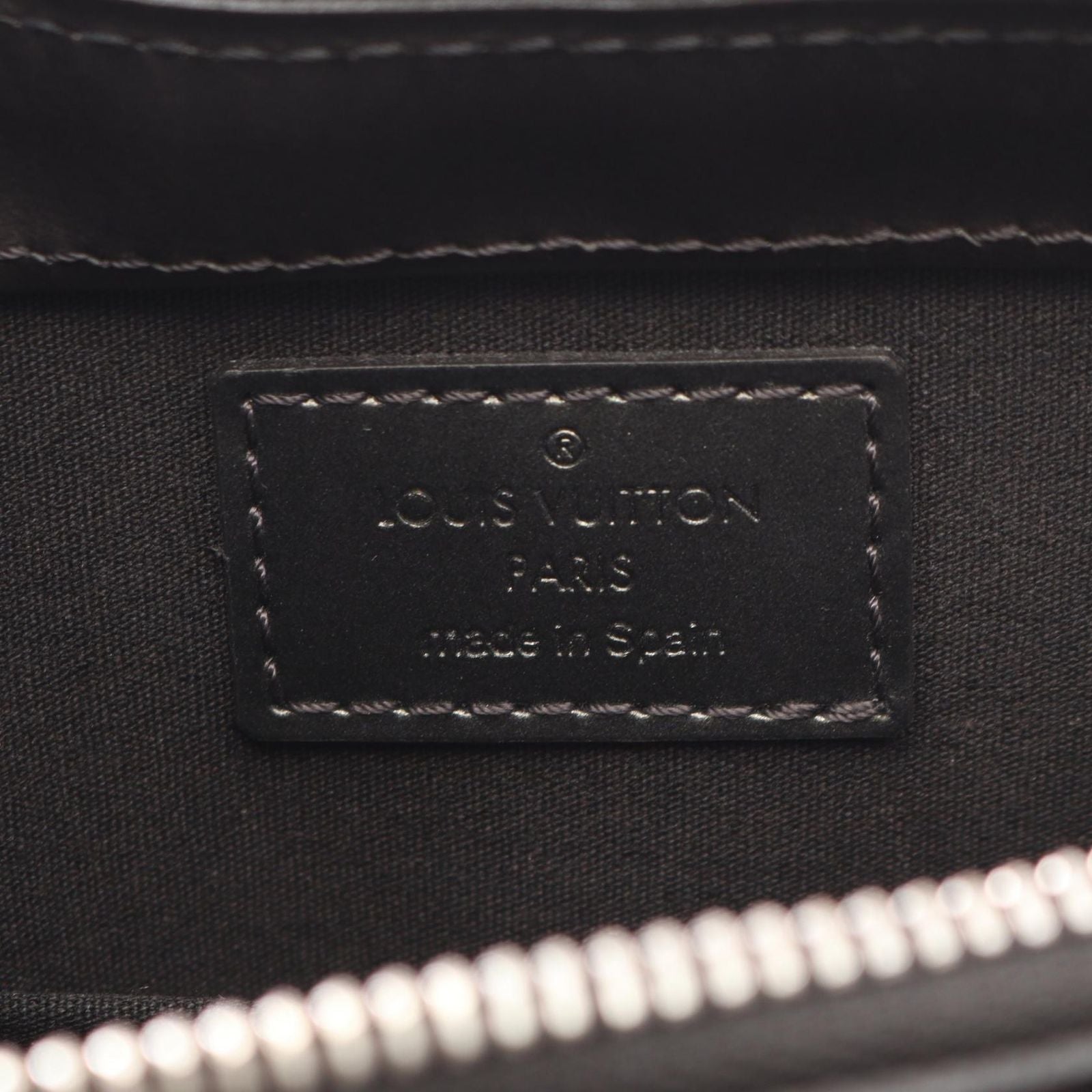 Louis Vuitton Shoulder Bag Alston Noir Leather — view 4