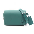 Louis Vuitton Shoulder Bag LV Aerogram Fast Line Wearable Wallet Green Leather