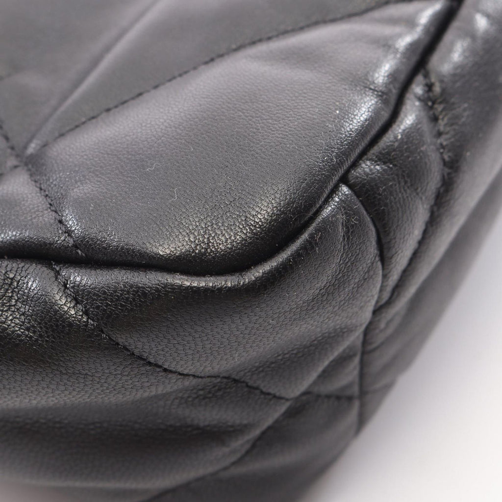 Chanel Shoulder Bag 19 Dizeneuf Quilted 2-Way Black Lambskin 19 Chain — view 6