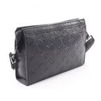 Louis Vuitton Shoulder Bag Gaston Wearable Wallet Noir Leather — view 2