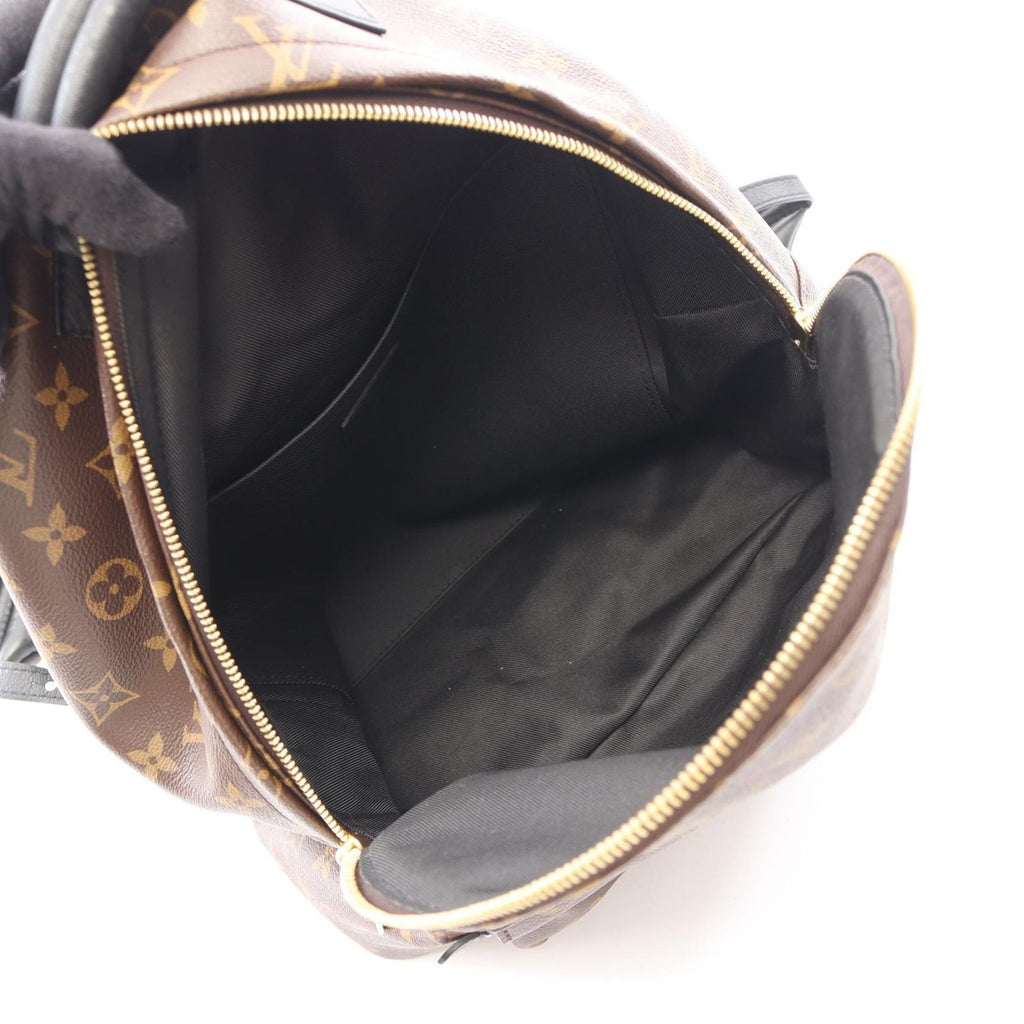 Louis Vuitton Backpack Palm Spring MM Canvas Leather — view 3
