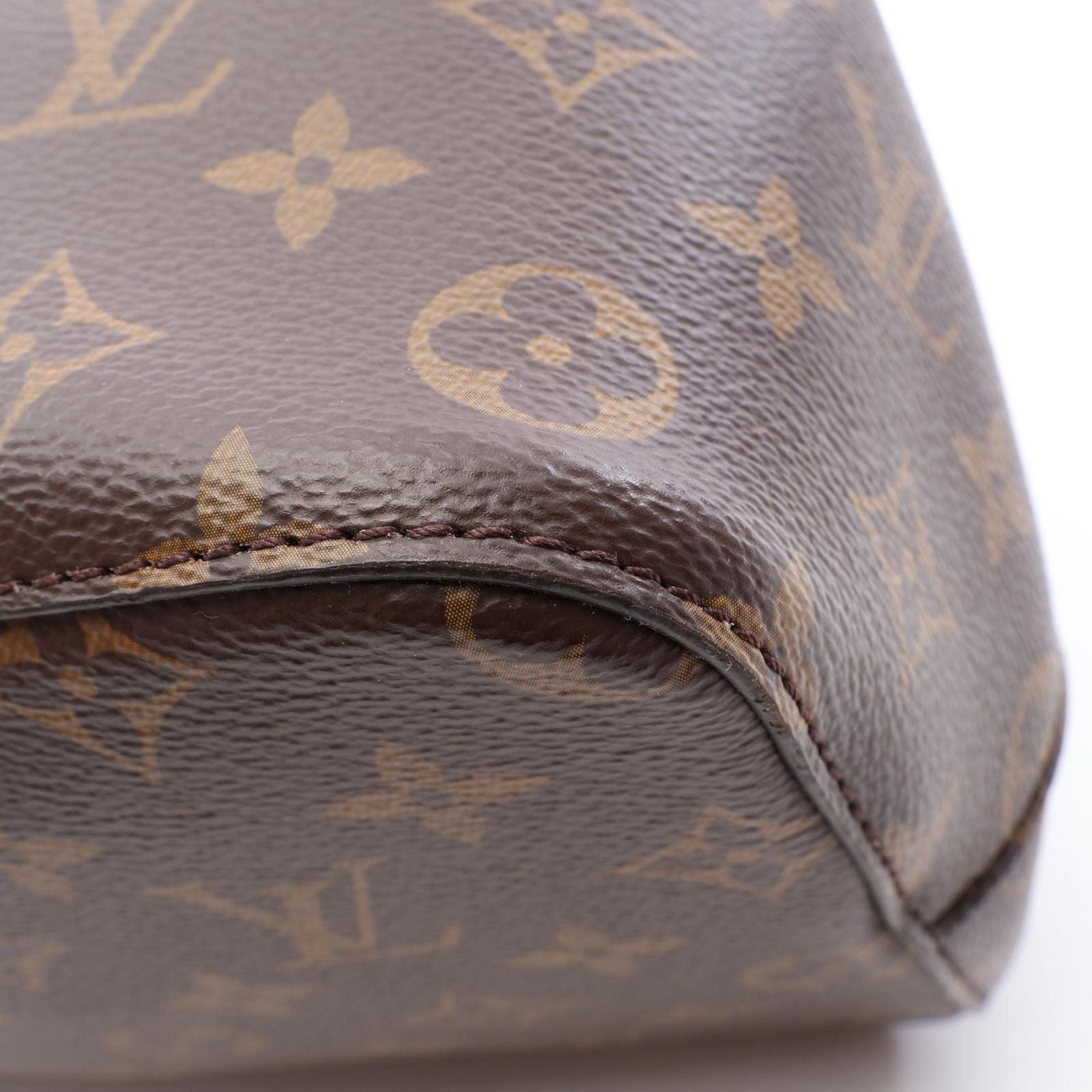 Louis Vuitton Shoulder Bag Neo Noe Coquelicot Canvas Leather — view 7