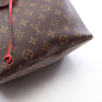 Louis Vuitton Shoulder Bag Neo Noe Coquelicot Canvas Leather — view 6