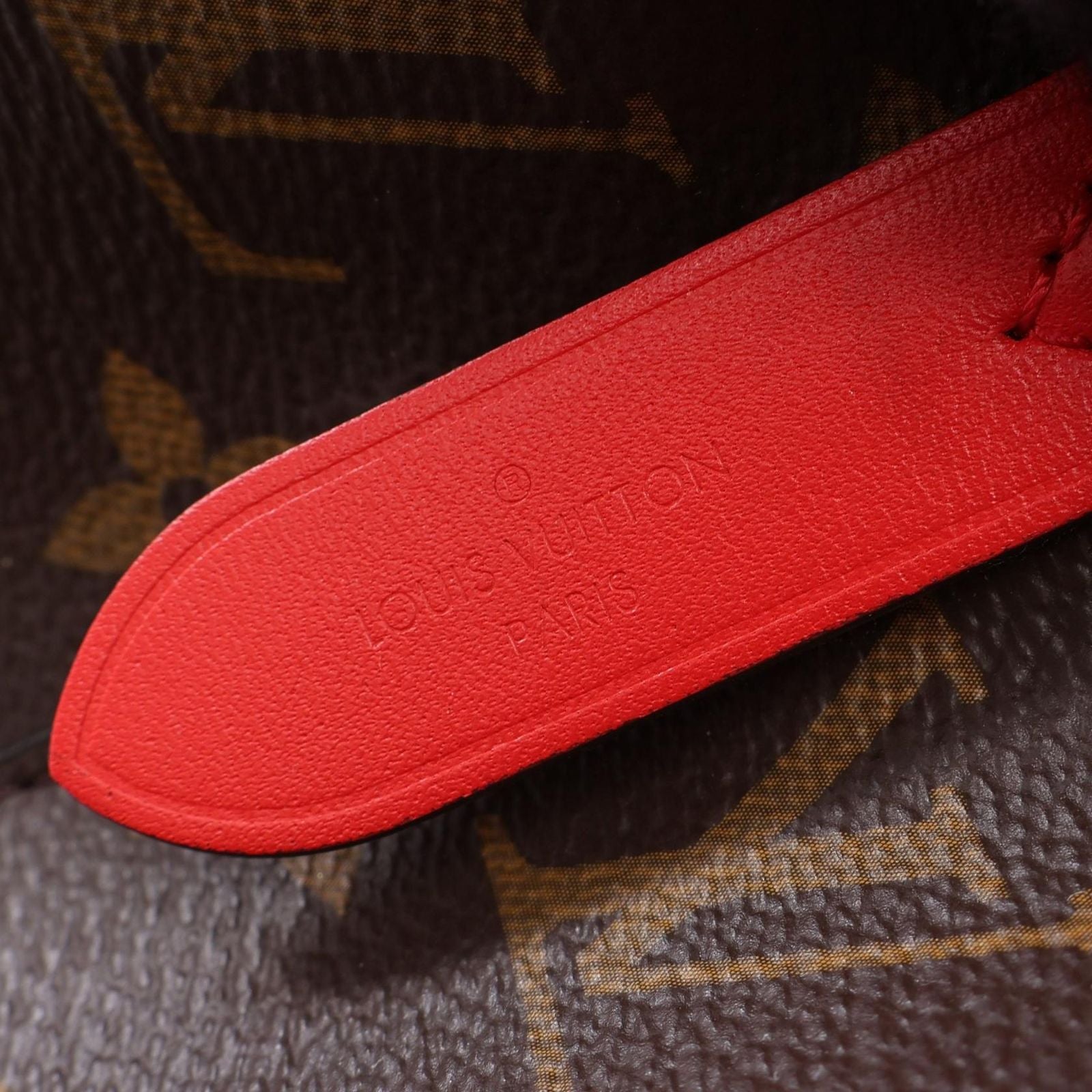Louis Vuitton Shoulder Bag Neo Noe Coquelicot Canvas Leather — view 4