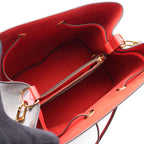 Louis Vuitton Shoulder Bag Neo Noe Coquelicot Canvas Leather — view 3