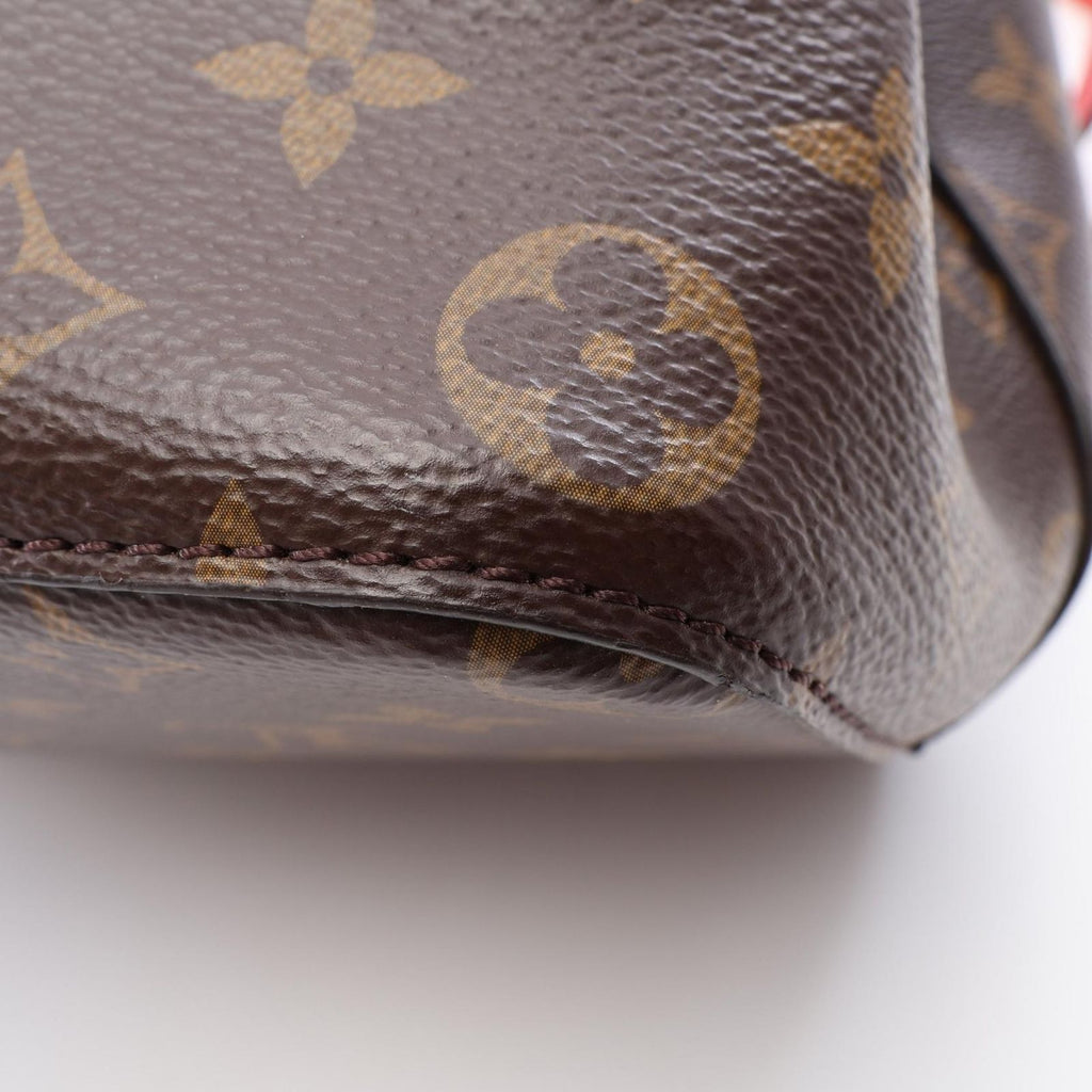 Louis Vuitton Shoulder Bag Neo Noe Coquelicot Canvas Leather — view 8
