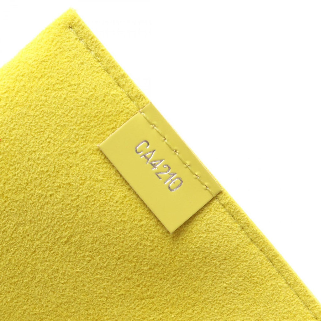 Louis Vuitton Petite Sac Plat 2-Way Jaune Cedra Leather Handbag — view 5