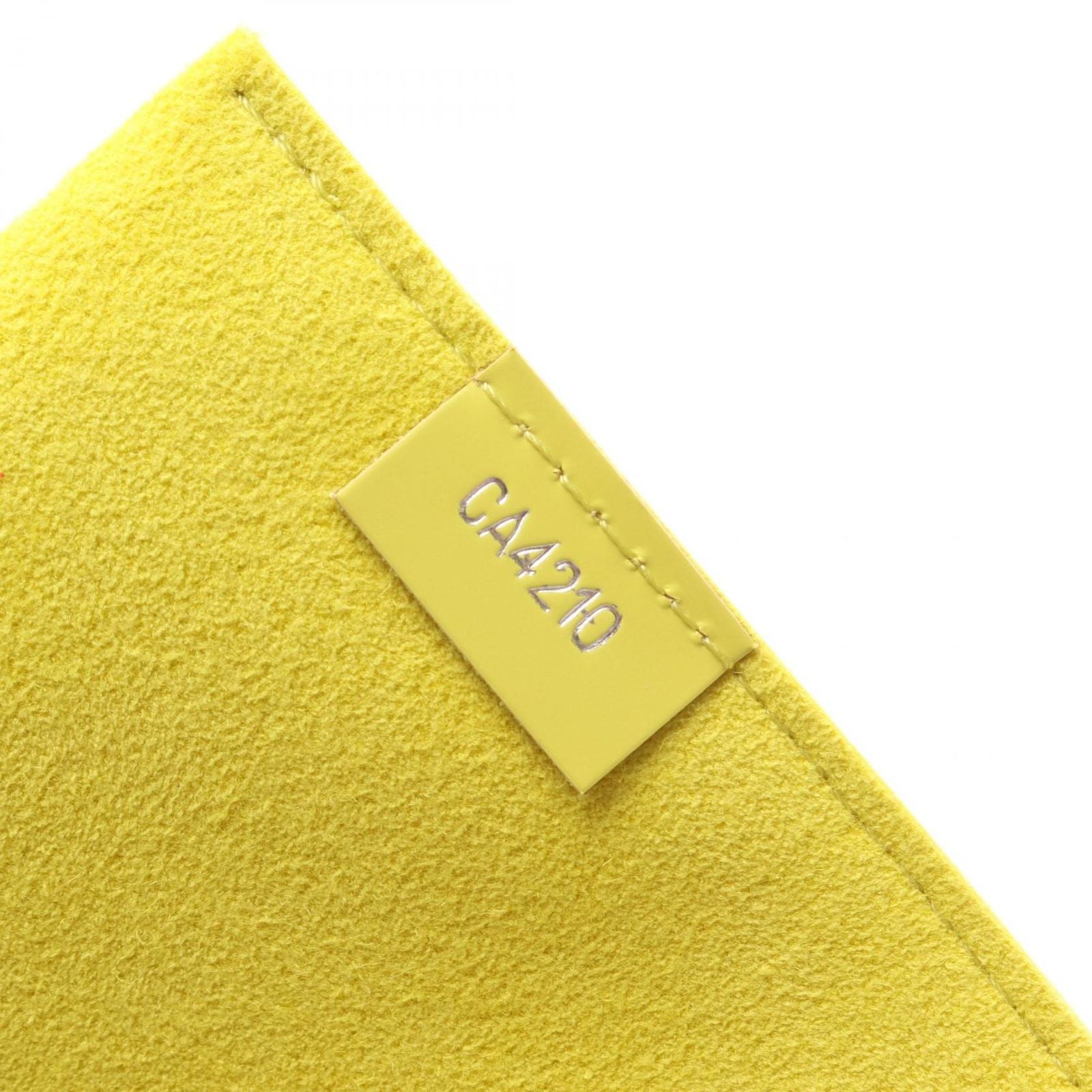Louis Vuitton Petite Sac Plat 2-Way Jaune Cedra Leather Handbag — view 5