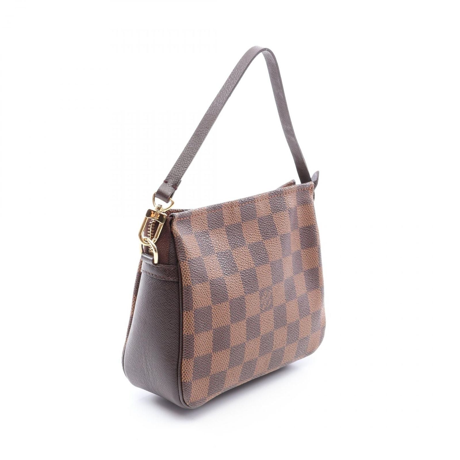 Louis Vuitton Trousse Makeup Canvas Leather Handbag — view 2